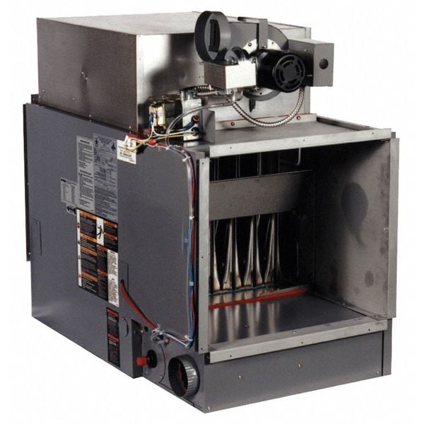 Dayton Gas-Fired Duct Furnace, Natural Gas, Power Vent Type, Fan Forced - 6RJY4