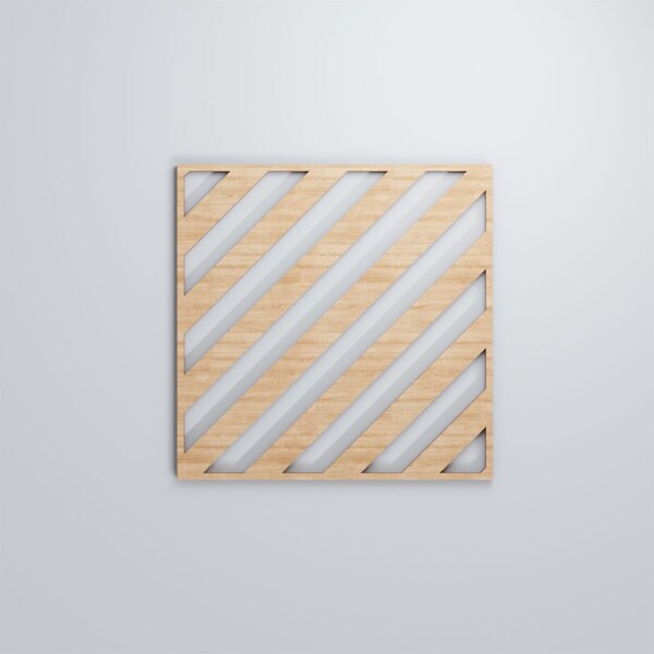 Ekena Millwork Medium Rothwell Decorative Fretwork Wood Wall Panels, Alder, 15 3/8"W x 15 3/8"H x 3/8"T - WALW16X16X0375RTWAL