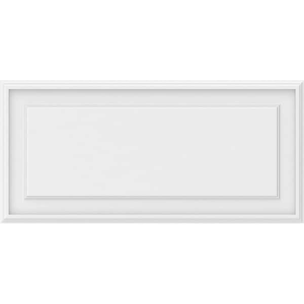 Ekena Millwork Legacy Raised Panel Decorative Wall Panel, 34"W x 16"H x 5/8"P - WALP34X16X062LEG