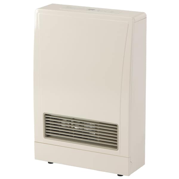 Rinnai Direct Vent Wall Furnace, Propane Gas Indoor Space Heater Wall Furnace, 11,000 BTU, Beige - EX11DTP