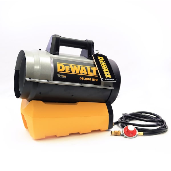 Dewalt DeWalt 68000 Btu/h 1700 sq ft Forced Air Propane Heater - F340661
