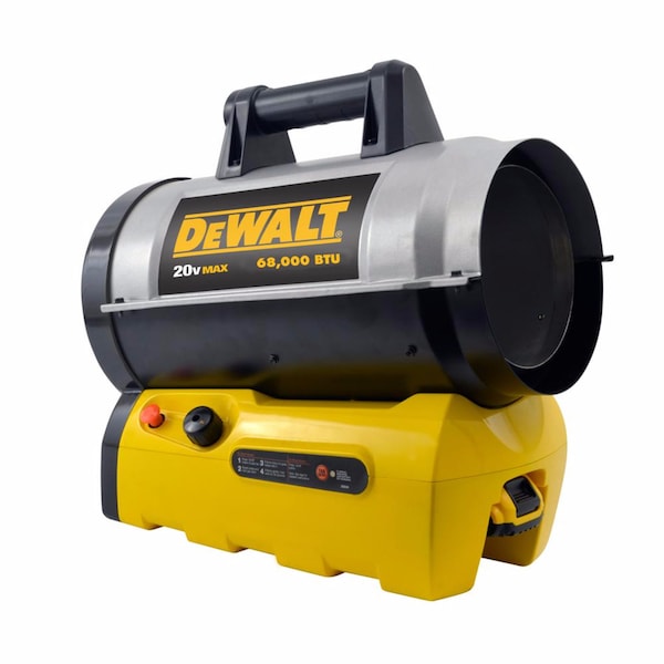 Dewalt DeWalt 68000 Btu/h 1700 sq ft Forced Air Propane Heater - F340661