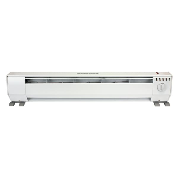 King Electric Kp Portable Baseboard Heater 3Ft 120V 1000W White - KPH1210