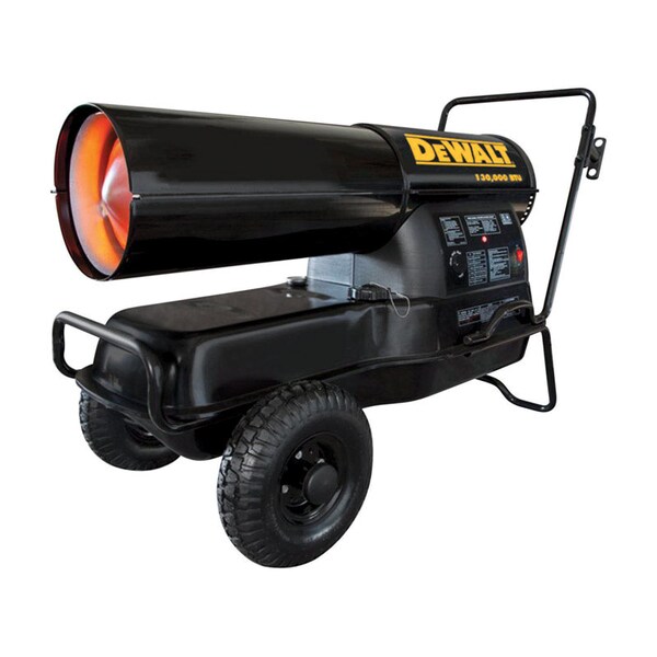 Dewalt DeWalt 140000 Btu/h 3000 sq ft Forced Air Diesel/Kerosene Heater - F340765