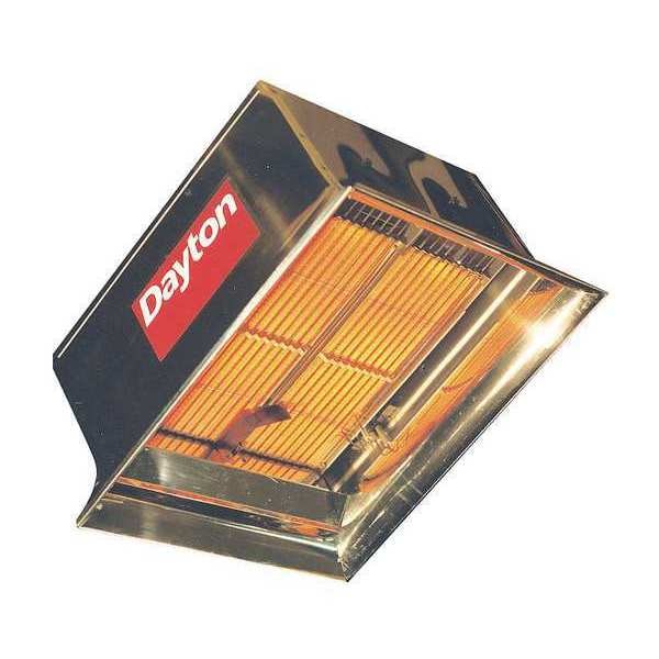 Dayton Commercial Infrared Heater, LP, 60,000 BtuH Input, 22 1/2 in H x - 3E461