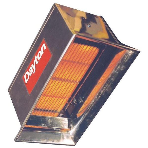 Dayton Commercial Infrared Heater, NG, 30,000 BtuH Input, 22 1/2 in H x - 5VD61