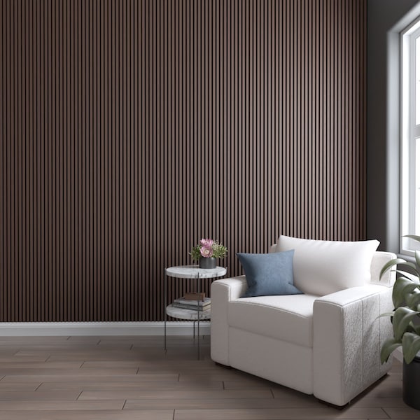 Ekena Millwork AcoustixPro Noise Cancelling Traditional Small Slat Wall Panel - SWA0625X0500TREP
