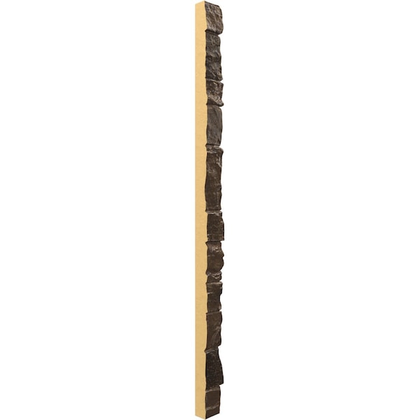 Ekena Millwork Universal Outside Corner for StoneWall Faux Stone Siding Panels - PNUOC03X48WP