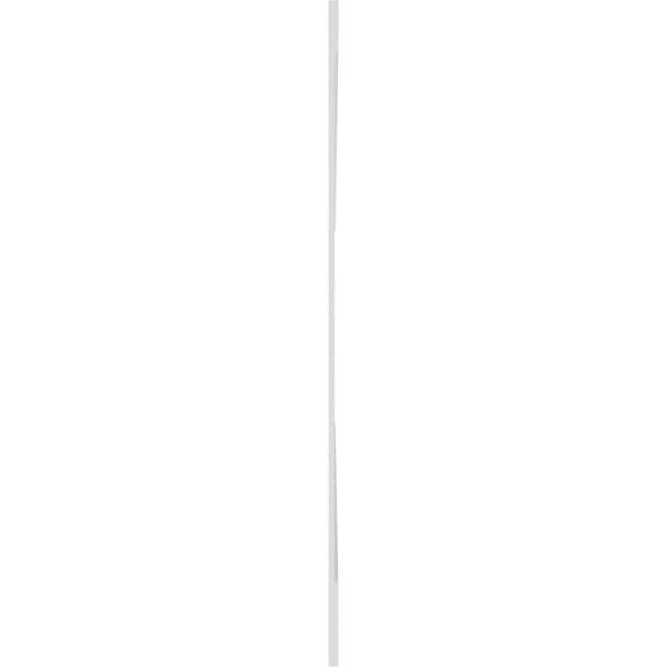 Ekena Millwork 44"H x 94 1/2"W Killeen PVC Wainscot Paneling Kit - WPK44X94KLN