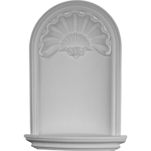 Ekena Millwork 27 1/2"W x 38 1/4"H Odessa Wall Niche (RO: 20 7/8"W x 33 1/2"H x 4 7/8"D) - NCH27X38OD