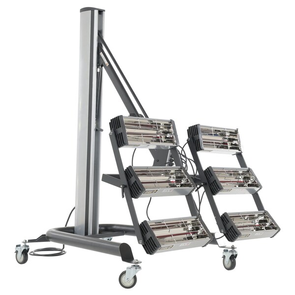 Vestil 6820 BtuH, 220 V, 3000 W W - HEAT-6P-230-1