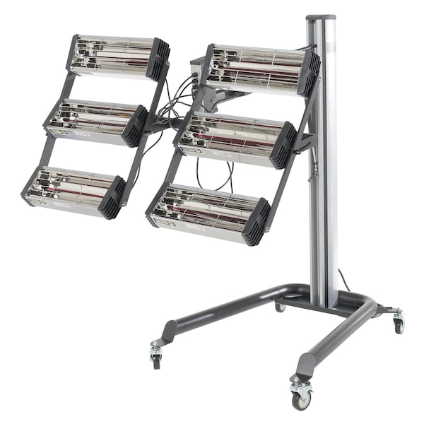 Vestil 6820 BtuH, 220 V, 3000 W W - HEAT-6P-230-1