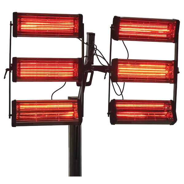 Vestil 6820 BtuH, 220 V, 3000 W W - HEAT-6P-230-1