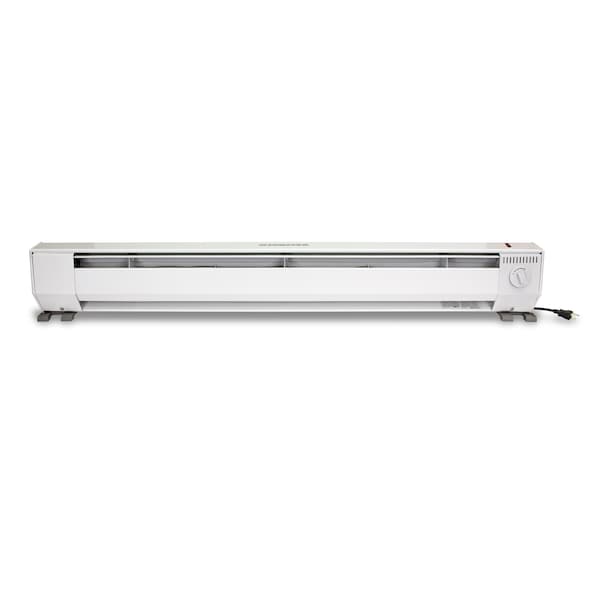 King Electric Kp Portable Baseboard Heater 4Ft 120V 1000W White - KP1210