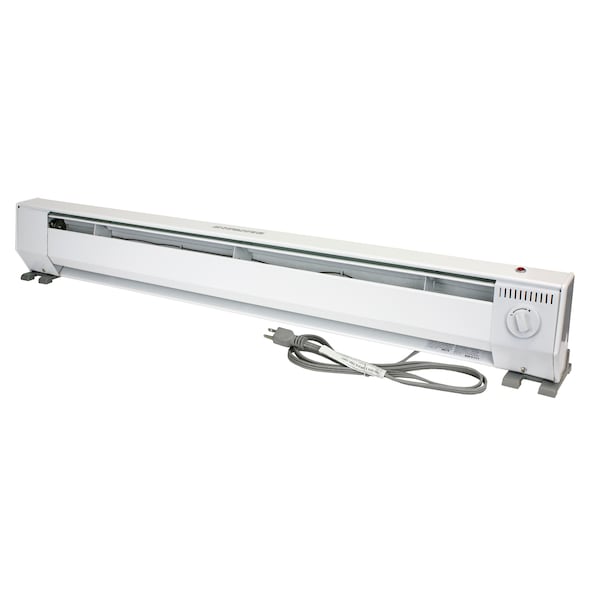 King Electric Kp Portable Baseboard Heater 4Ft 120V 1000W White - KP1210