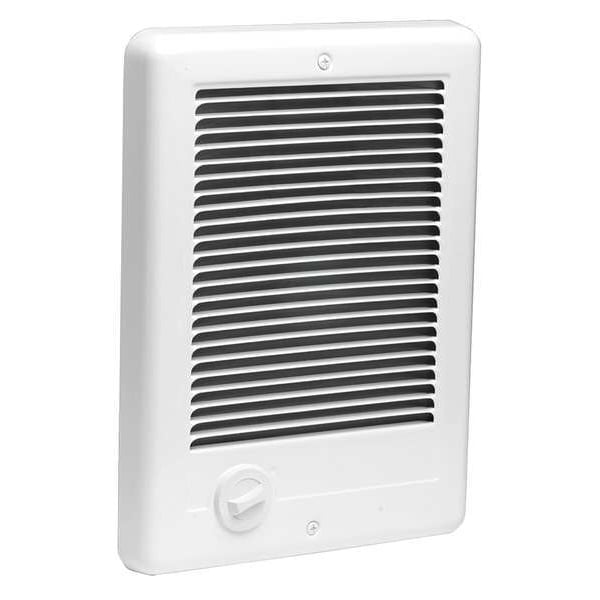Cadet Recessed Electric Wall-Mount Heater, Recessed, 1000/750W W, 240/208V AC, White - CSC102TW