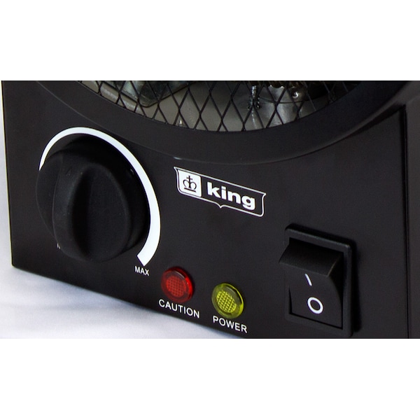 King Electric Portable Shop Heater in Gray, 240 Volt, 3750 Watt - PGH2440TB