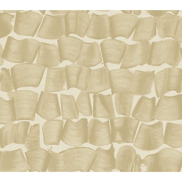 York Wallcoverings Brushed Ink Gold Wallpaper - OI0652
