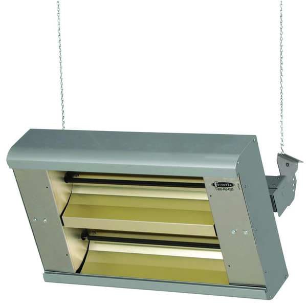 Fostoria Electric Infrared Heater, 1 Phase, Aluminum, 240V AC - 222-30-THA-240V