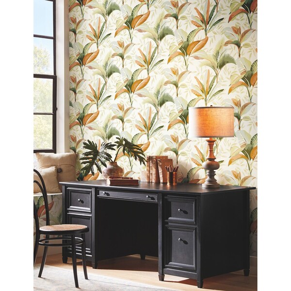 York Wallcoverings Summerhouse Sienna Wallpaper - GO8201
