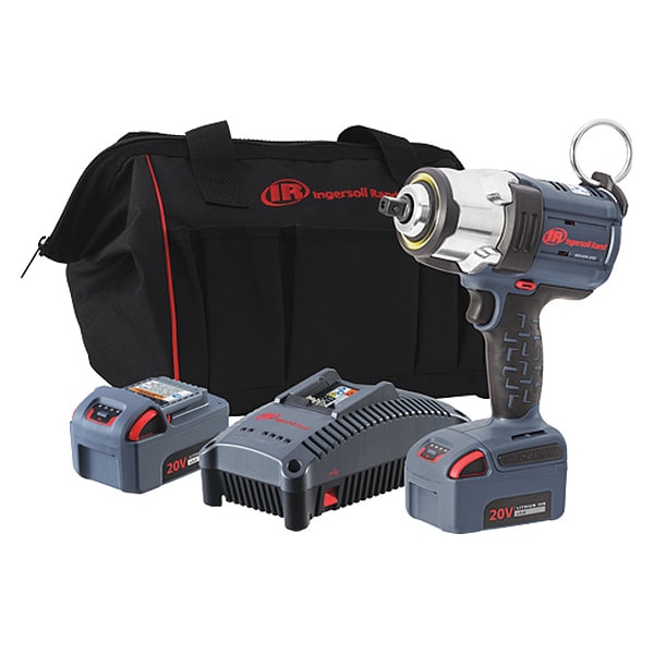Ingersoll-Rand 20V High-torque 1/2" Cordless Impact Wrench Kit, Pin - W7152P-K22