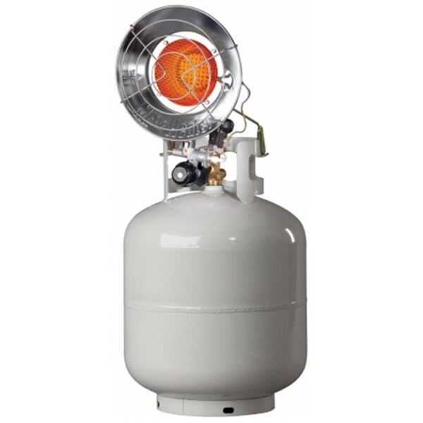 Book Publishing Co 8-14K BTU Single Tank Top Propane Patio Heater - GR83611