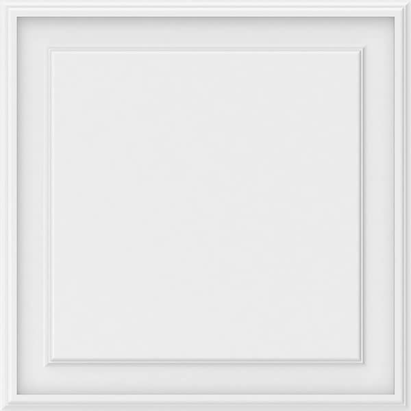 Ekena Millwork Legacy Raised Panel Decorative Wall Panel, 24"W x 24"H x 5/8"P - WALP24X24X062LEG