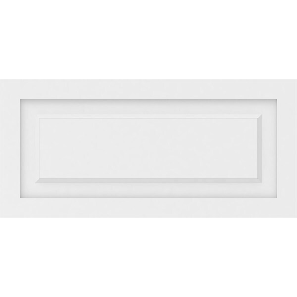 Ekena Millwork Harrison Raised Panel Decorative Wall Panel, 30"W x 14"H x 5/8"P - WALP30X14X062HAR