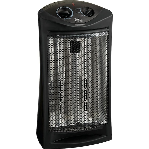 Best Comfort 1500W 120V Tower Quartz Heater - HQ-1000