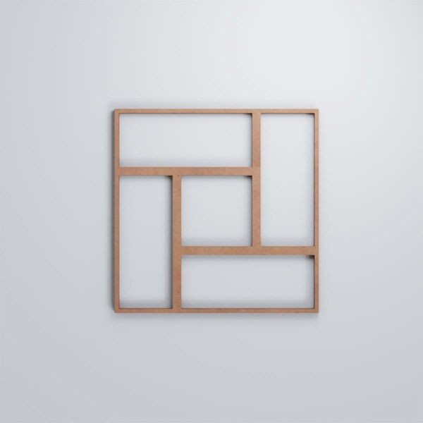 Ekena Millwork Small Sheffield Decorative Fretwork Wood Wall Panels, Wood (Paint Grde), 11 3/8"W x 11 3/8"H x 3/8"T - WALW12X12X0375SHFMF