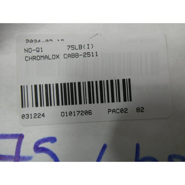 Chromalox 3PH 25KW 480V-AC ELECTRIC HEATER - CABB-2511