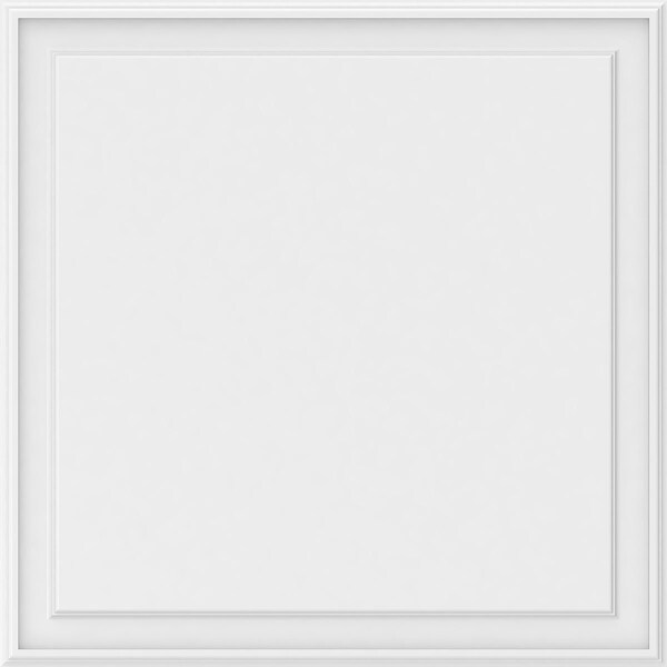 Ekena Millwork Legacy Raised Panel Decorative Wall Panel, 36"W x 36"H x 5/8"P - WALP36X36X062LEG