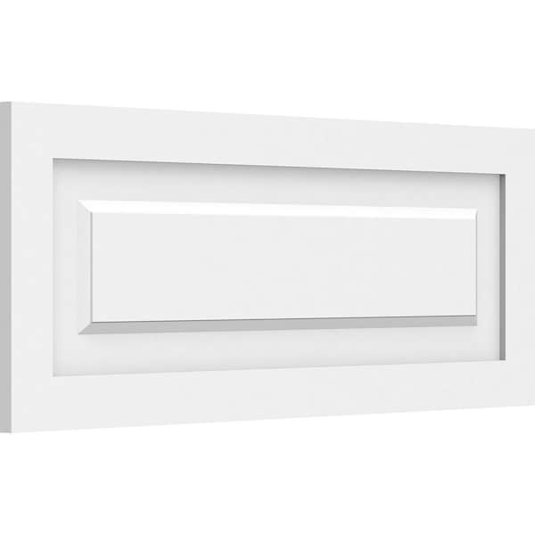 Ekena Millwork Harrison Raised Panel Decorative Wall Panel, 30"W x 12"H x 5/8"P - WALP30X12X062HAR