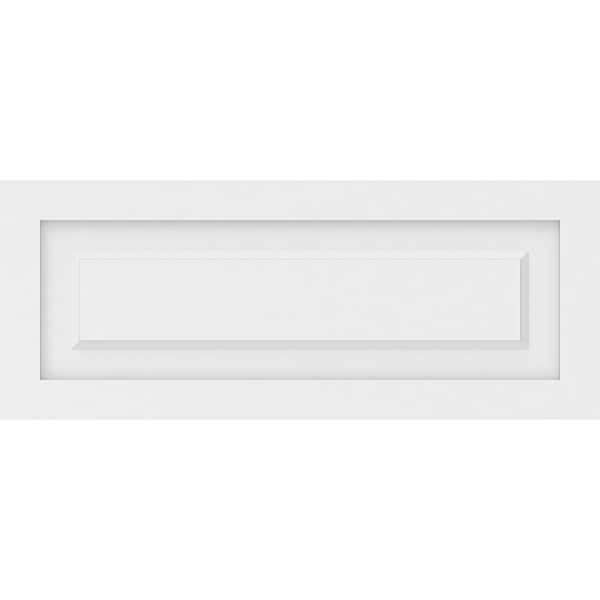 Ekena Millwork Harrison Raised Panel Decorative Wall Panel, 30"W x 12"H x 5/8"P - WALP30X12X062HAR