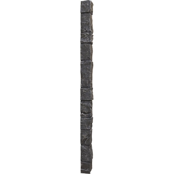 Ekena Millwork Universal Outside Corner for StoneWall Faux Stone Siding Panels - PNUOC03X48DR