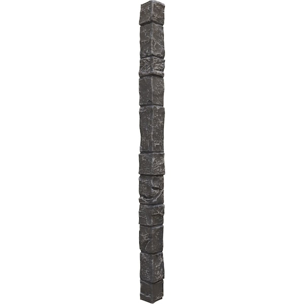 Ekena Millwork Universal Outside Corner for StoneWall Faux Stone Siding Panels - PNUOC03X48DR