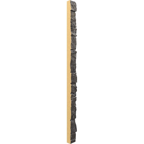 Ekena Millwork Universal Outside Corner for StoneWall Faux Stone Siding Panels - PNUOC03X48DR