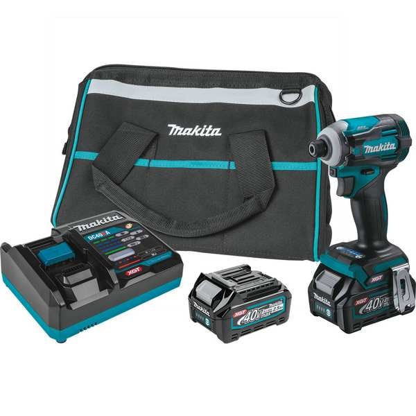Makita XGT Brushless 4-Speed 1/4" Hex, 40V max - GDT01D
