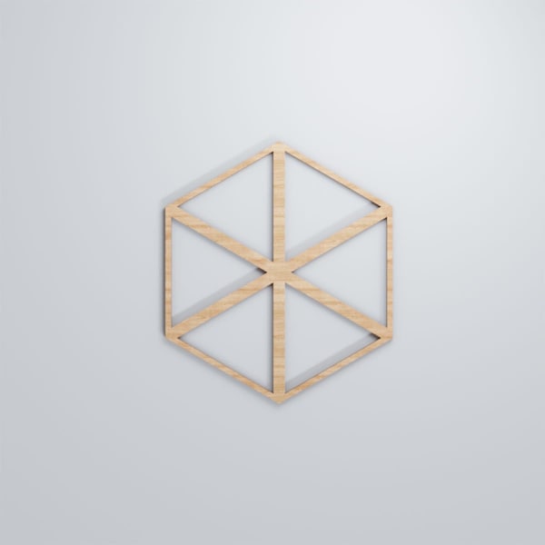 Ekena Millwork Medium Pendleton Decorative Fretwork Wood Wall Panels, Alder, 15 3/8"W x 17 3/4"H x 3/8"T - WALW16X16X0375PENAL