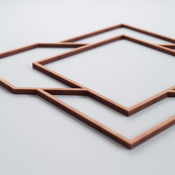 Ekena Millwork Medium Monument Decorative Fretwork Wood Wall Panels, Cherry, 15 3/8"W x 15 3/8"H x 3/8"T - WALW16X16X0375MMTCH