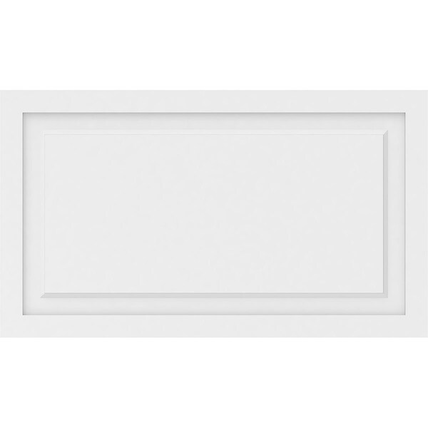Ekena Millwork Harrison Raised Panel Decorative Wall Panel, 38"W x 22"H x 5/8"P - WALP38X22X062HAR