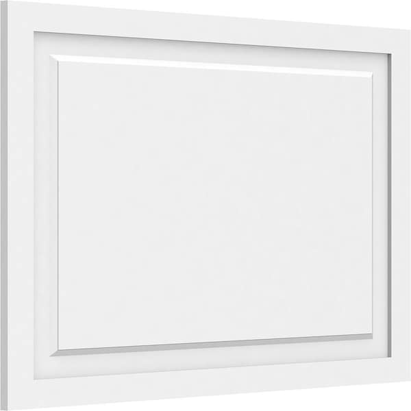 Ekena Millwork Harrison Raised Panel Decorative Wall Panel, 36"W x 28"H x 5/8"P - WALP36X28X062HAR