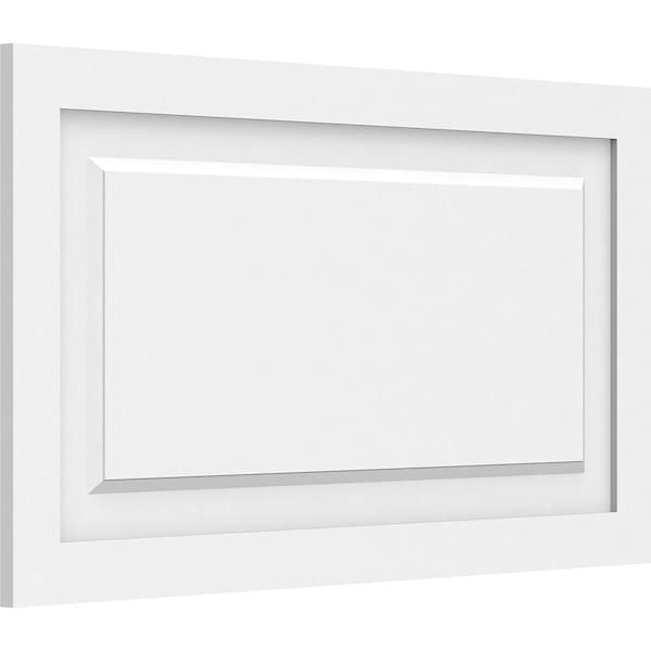 Ekena Millwork Harrison Raised Panel Decorative Wall Panel, 32"W x 18"H x 5/8"P - WALP32X18X062HAR