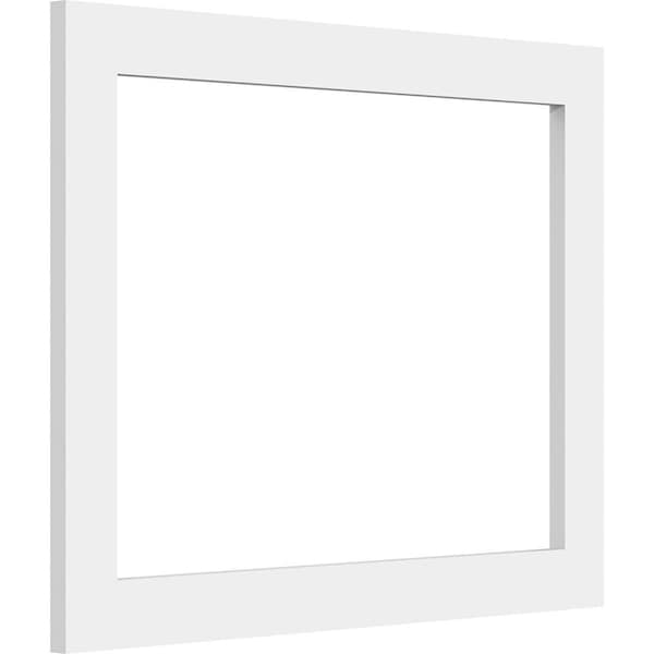 Ekena Millwork Prescott Decorative Wall Panel (Two-Piece), 18"W x 14"H x 3/8"P - WALP18X14X037PRE