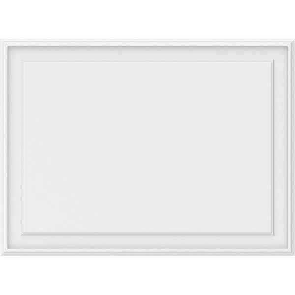 Ekena Millwork Legacy Raised Panel Decorative Wall Panel, 38"W x 28"H x 5/8"P - WALP38X28X062LEG