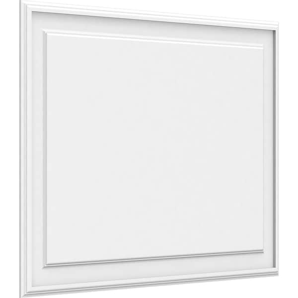 Ekena Millwork Legacy Raised Panel Decorative Wall Panel, 38"W x 28"H x 5/8"P - WALP38X28X062LEG