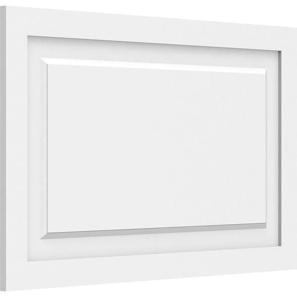 Ekena Millwork Harrison Raised Panel Decorative Wall Panel, 32"W x 20"H x 5/8"P - WALP32X20X062HAR