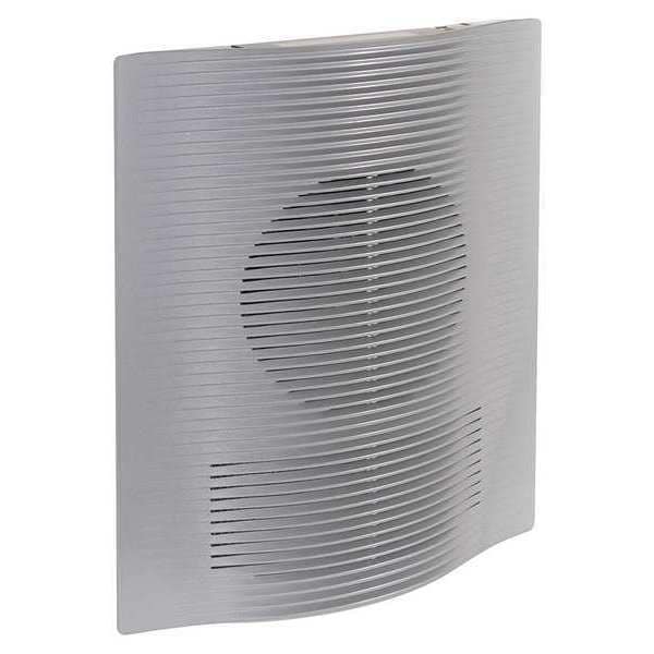 Qmark Recessed Electric Wall-Mount Heater, Recessed or Surface, 1800 to 4800 W, 208V AC, Aluminum - SSAR4808AL