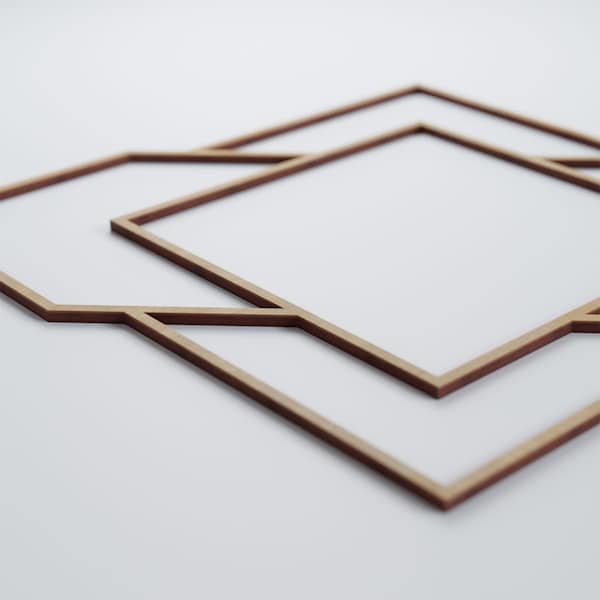 Ekena Millwork Large Monument Decorative Fretwork Wood Wall Panels, Hickory, 23 3/8"W x 23 3/8"H x 3/8"T - WALW24X24X0375MMTHI