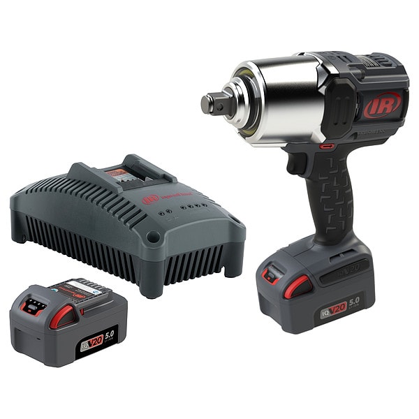 Ingersoll-Rand Cordless Impact Wrench, 8 3/4 in L - W8171-K2